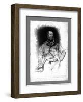 'His Royal Highness Frederick, Duke of York', c1820s-J Wright-Framed Giclee Print