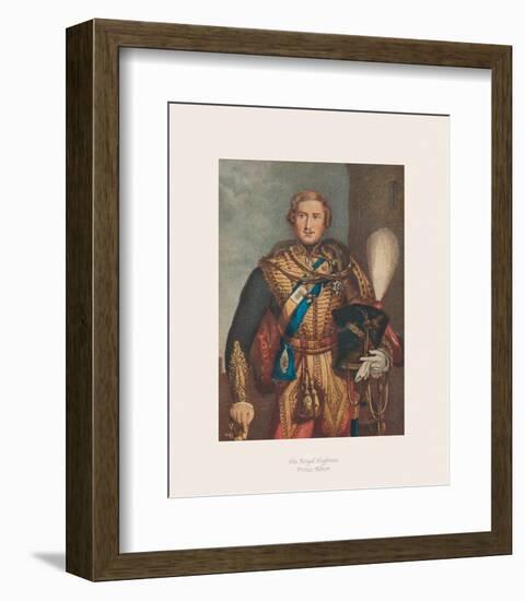 His Royal Highness Prince Albert I-The Victorian Collection-Framed Premium Giclee Print