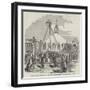 His Royal Highness Prince Albert Laying the Foundation-Stone of a New Chapel-Of-Ease, at Eton-null-Framed Giclee Print