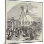 His Royal Highness Prince Albert Laying the Foundation-Stone of a New Chapel-Of-Ease, at Eton-null-Mounted Giclee Print