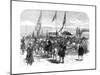 His Royal Highness Receiving the Address of the Glenelg Corporation, Australia, 1868-null-Mounted Giclee Print