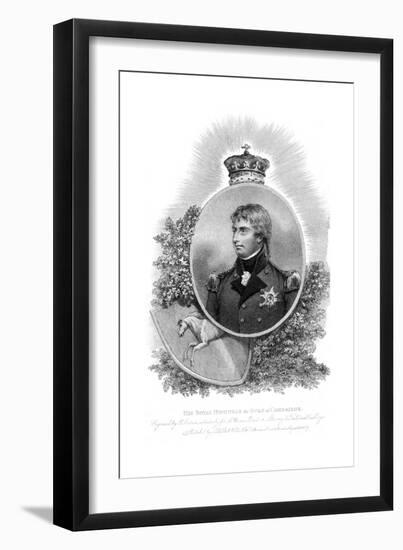 His Royal Highness the Duke of Cambridge, 1807-Scriven-Framed Giclee Print