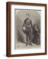 His Royal Highness the Prince of Wales in His Uniform as Colonel in the Army-null-Framed Giclee Print