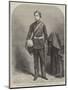 His Royal Highness the Prince of Wales in His Uniform as Colonel in the Army-null-Mounted Giclee Print