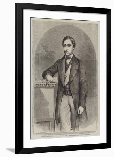 His Royal Highness the Prince of Wales-Thomas Harrington Wilson-Framed Giclee Print