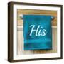 His Towel-Elizabeth Medley-Framed Premium Giclee Print