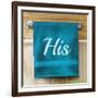 His Towel-Elizabeth Medley-Framed Art Print