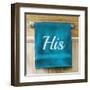 His Towel-Elizabeth Medley-Framed Art Print