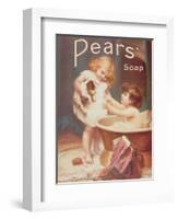 His Turn Next, from the Pears Annual-Emile Munier-Framed Premium Giclee Print