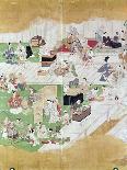 Japan: Kabuki, C. 1680-Hishkawa Moronobu-Laminated Giclee Print