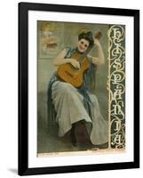 Hispania, Magazine Cover, Spain, 1900-null-Framed Giclee Print