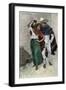 Hispanic-American Couple, Juan and Juanita, 1800s-null-Framed Giclee Print