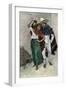 Hispanic-American Couple, Juan and Juanita, 1800s-null-Framed Giclee Print