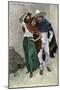 Hispanic-American Couple, Juan and Juanita, 1800s-null-Mounted Giclee Print