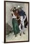 Hispanic-American Couple, Juan and Juanita, 1800s-null-Framed Giclee Print