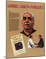 Hispanic Heritage - Gabriel Garcia Marquez-null-Mounted Art Print