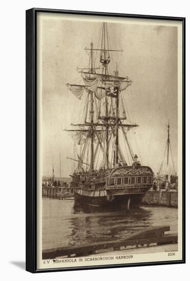 Hispaniola, Scarborough Harbour-null-Framed Photographic Print