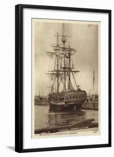 Hispaniola, Scarborough Harbour-null-Framed Photographic Print