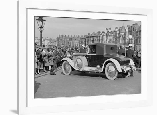 Hispano-Suiza 30 hp of M Graham-White at the Southport Rally, 1928-Bill Brunell-Framed Photographic Print