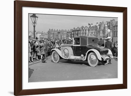 Hispano-Suiza 30 hp of M Graham-White at the Southport Rally, 1928-Bill Brunell-Framed Photographic Print