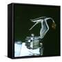 Hispano Suiza Stork Mascot-null-Framed Stretched Canvas