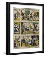 Histoire de don Quichotte-null-Framed Giclee Print