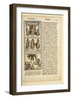 Historia General De Las Cosas De Nueva Espaa Aztec Chronicles-null-Framed Giclee Print