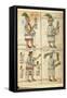 Historia General De Las Cosas De Nueva Espana: Aztec Chronicles-null-Framed Stretched Canvas