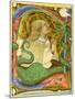 Historiated Initial 'C'? Depicting St. Margaret (Vellum)-Master of San Michele of Murano-Mounted Giclee Print