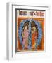 Historiated Initial 'M' with Saints Peter and Paul-German-Framed Giclee Print