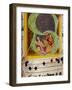 Historiated Initial 'S' with the Decollation of Saint John the Baptist-German-Framed Giclee Print