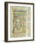 Historiated Letter "A" of Generations in the Bosom of Abraham, from the Souvigny Bible-null-Framed Giclee Print