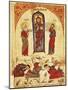 Historiated Page: the Transfiguration of Jesus on Mount Tabor-null-Mounted Giclee Print