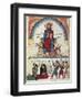 Historiated Page-null-Framed Giclee Print