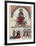 Historiated Page-null-Framed Giclee Print