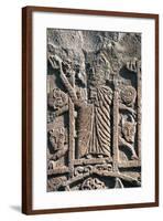 Historiated Tombstone known as Khachkar-null-Framed Giclee Print