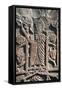 Historiated Tombstone known as Khachkar-null-Framed Stretched Canvas