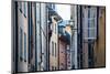 Historic and colorful buildings in Hell's Alley, Gamla Stan, Stockholm, Sweden, Scandinavia, Europe-Jon Reaves-Mounted Photographic Print