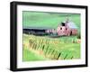 Historic Barn in Wallowa County, Oregon, USA-William Sutton-Framed Photographic Print