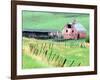 Historic Barn in Wallowa County, Oregon, USA-William Sutton-Framed Photographic Print