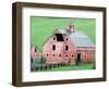 Historic Barn in Wallowa County, Oregon, USA-William Sutton-Framed Photographic Print