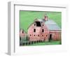 Historic Barn in Wallowa County, Oregon, USA-William Sutton-Framed Photographic Print