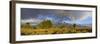 Historic Barn, Mormon Row and Teton Mountain Range, Grand Teton National Park, Wyoming, USA-Michele Falzone-Framed Photographic Print