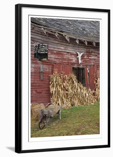 Historic Barn-Donald Paulson-Framed Giclee Print