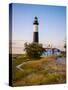 Historic Big Sable Point Light-Adam Romanowicz-Stretched Canvas