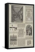 Historic Books-null-Framed Stretched Canvas