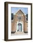 Historic Brick House Entrance in Ribe, Denmark's Oldest Surviving City, Jutland, Denmark-Michael Runkel-Framed Photographic Print