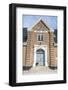 Historic Brick House Entrance in Ribe, Denmark's Oldest Surviving City, Jutland, Denmark-Michael Runkel-Framed Photographic Print