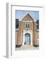 Historic Brick House Entrance in Ribe, Denmark's Oldest Surviving City, Jutland, Denmark-Michael Runkel-Framed Photographic Print