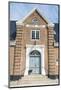 Historic Brick House Entrance in Ribe, Denmark's Oldest Surviving City, Jutland, Denmark-Michael Runkel-Mounted Photographic Print